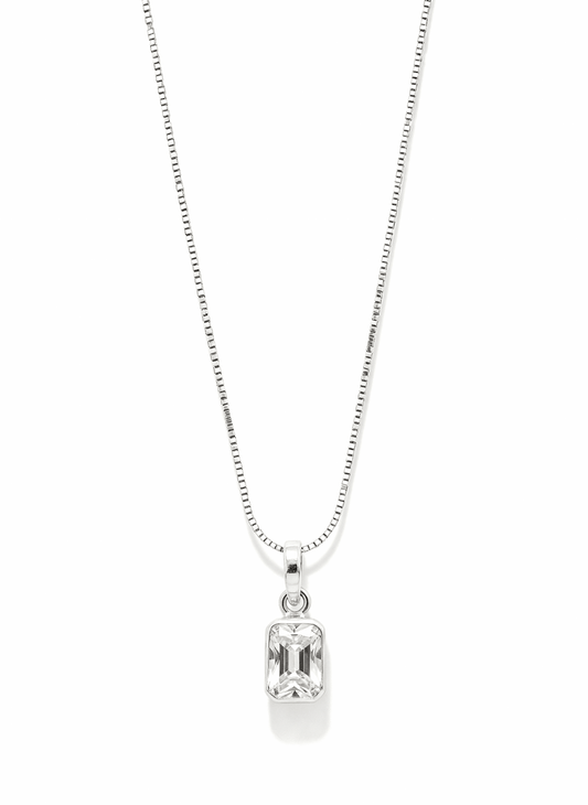 SILVER MOHINI PENDANT